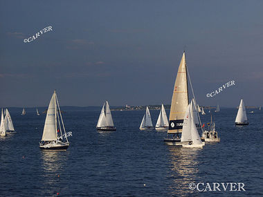  Sailboat Races II
Sailboats photographed from Fort Sewall in Marblehead, MA.
Keywords: Marblehead; sailboat; photograph; picture